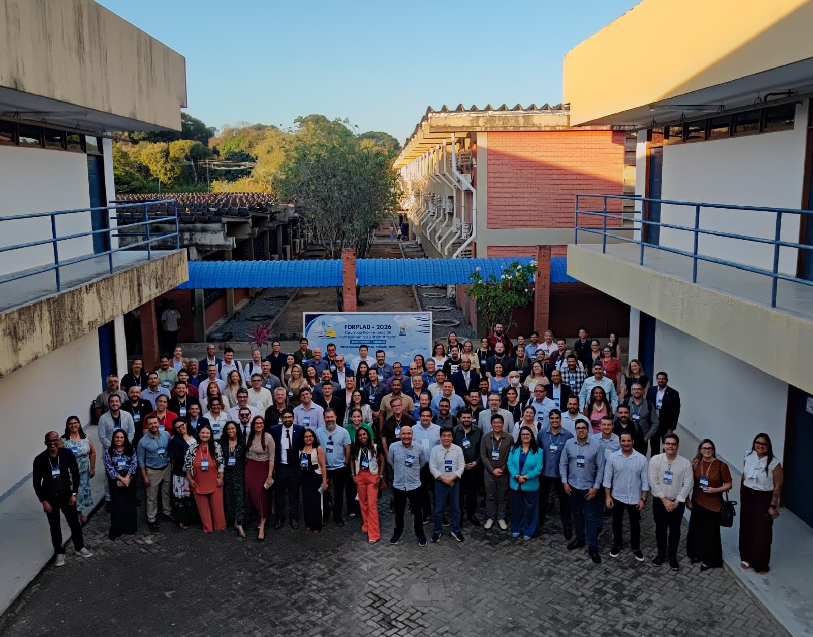 Participantes do FORPLAD UFPB 2026 reunidos para fotografia